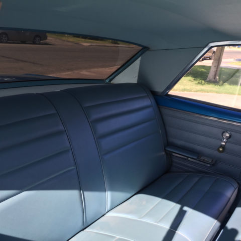 1965 Blue Chevrolet Chevelle Coupe