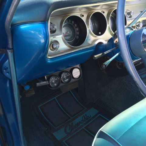 1965 Blue Chevrolet Chevelle Coupe