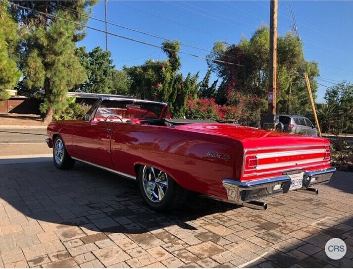 1965 Red Chevrolet Chevelle