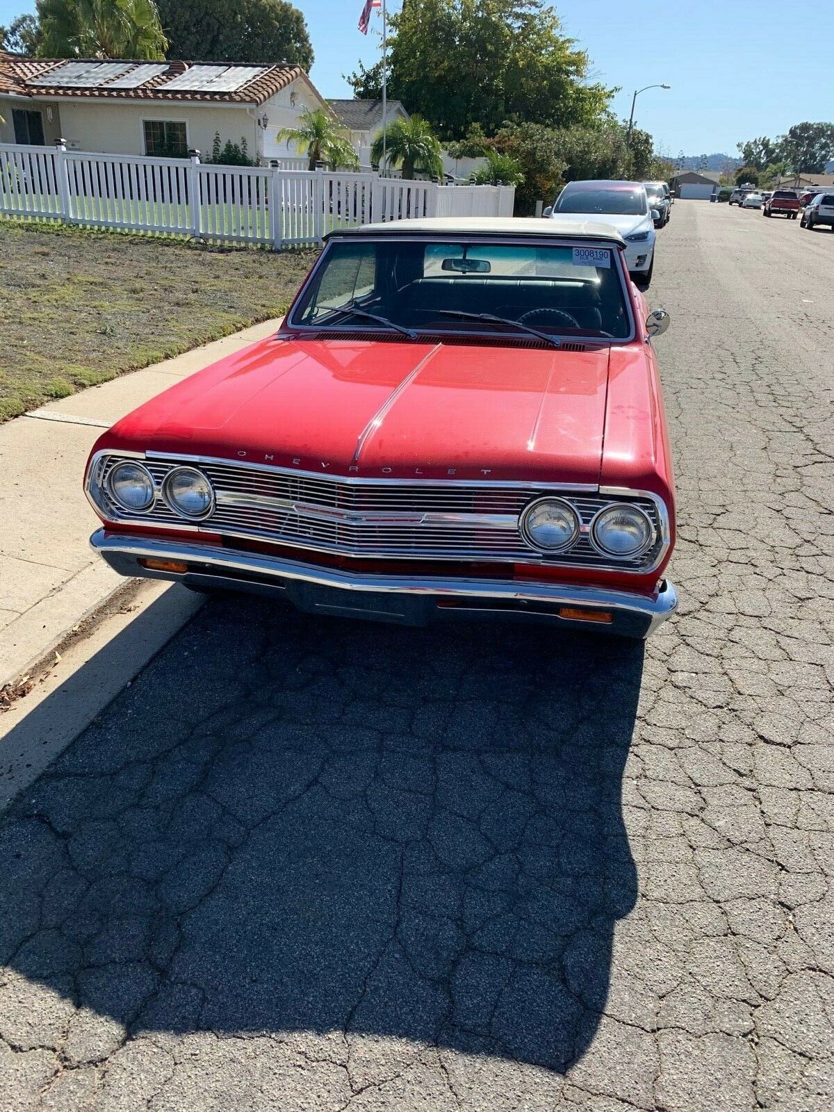 1965 Red Chevrolet Chevelle