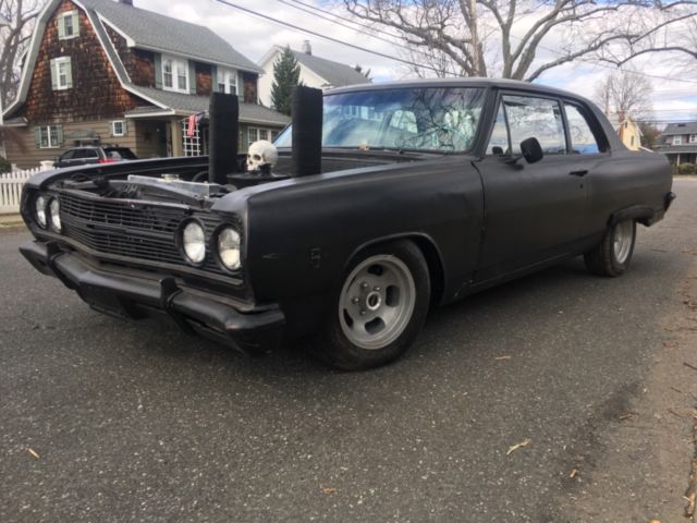 1965 Black Chevrolet Chevelle 300 Deluxe