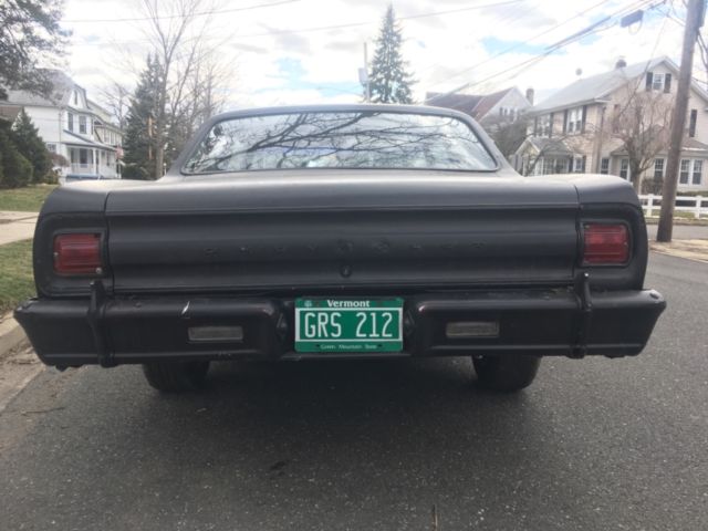 1965 Black Chevrolet Chevelle 300 Deluxe