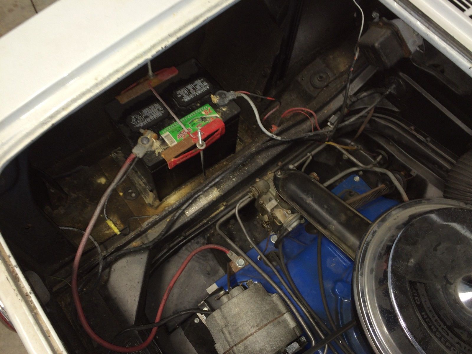 1965 White Chevrolet Corvair