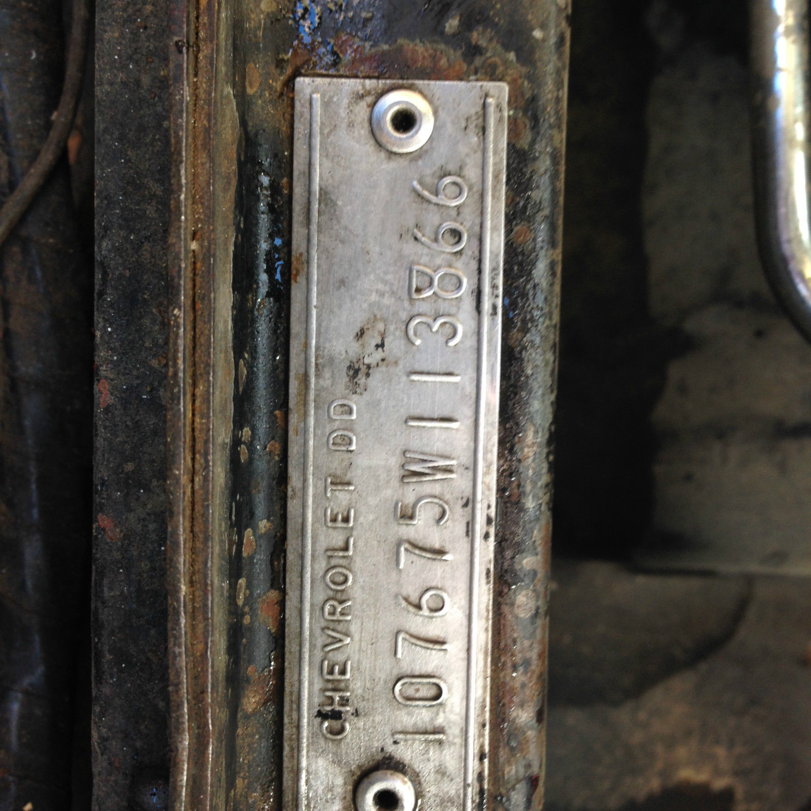 1965 Red Chevrolet Corvair Convertible