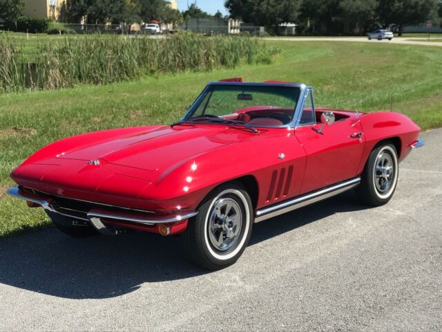 1965 Blue Chevrolet Corvette Convertible