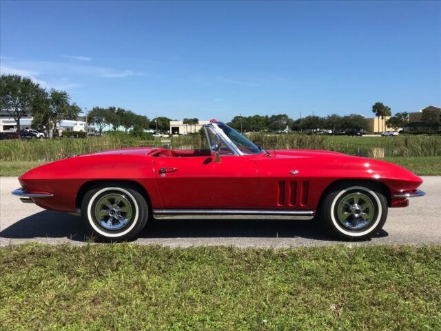 1965 Blue Chevrolet Corvette Convertible