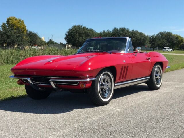 1965 Blue Chevrolet Corvette Convertible