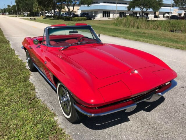 1965 Blue Chevrolet Corvette Convertible