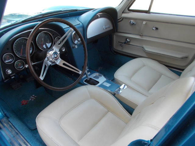 1965 Nasssau Blue Chevrolet Corvette Coupe