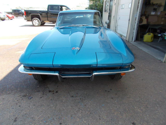 1965 Nasssau Blue Chevrolet Corvette Coupe