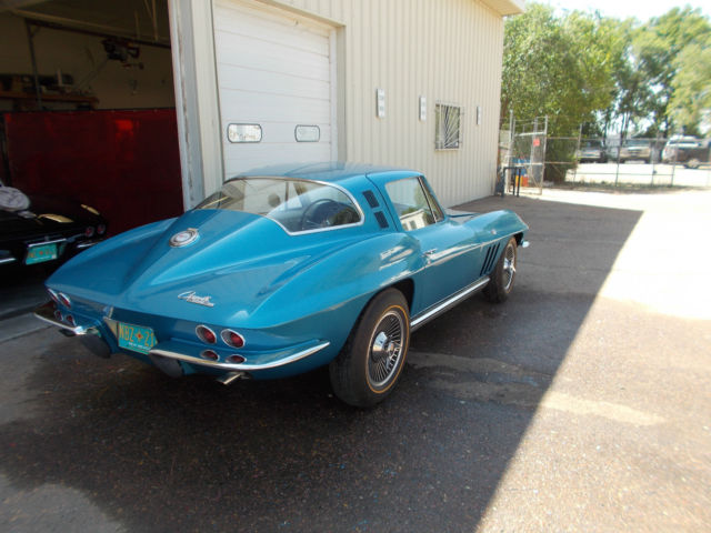 1965 Nasssau Blue Chevrolet Corvette Coupe