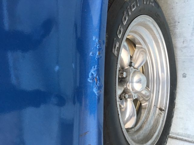 1965 Blue Chevrolet Nova Sedan