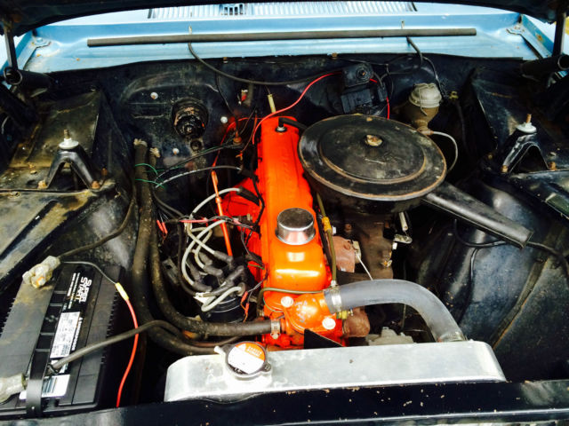 1965 Blue Chevrolet Nova Sedan