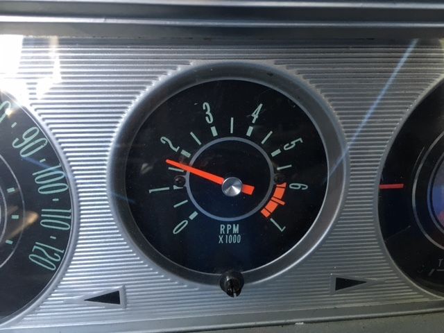 1965 Blue Chevrolet Nova Sedan