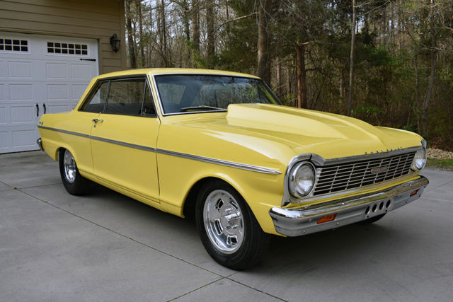 1965 Daytona Yellow Chevrolet Nova Hardtop 2-dr