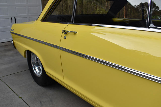 1965 Daytona Yellow Chevrolet Nova Hardtop 2-dr