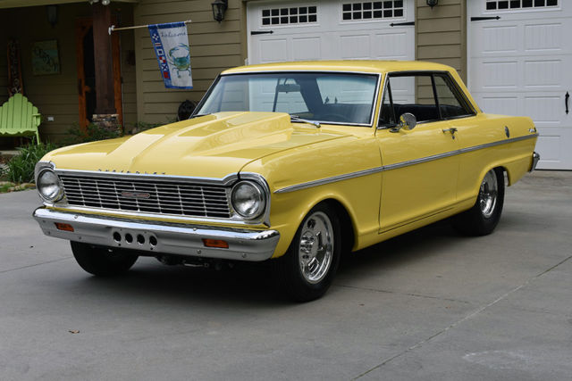 1965 Daytona Yellow Chevrolet Nova Hardtop 2-dr