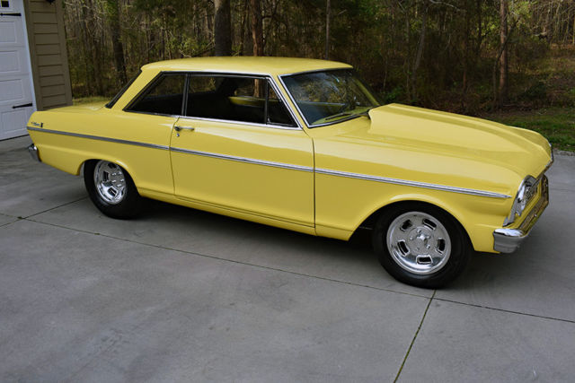 1965 Daytona Yellow Chevrolet Nova Hardtop 2-dr