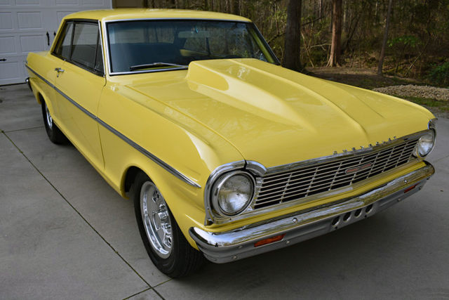 1965 Daytona Yellow Chevrolet Nova Hardtop 2-dr