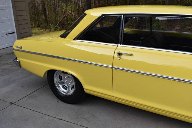 1965 Daytona Yellow Chevrolet Nova Hardtop 2-dr