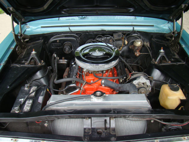1965 Black and Turquoise Chevrolet Nova Coupe
