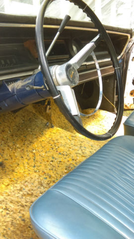 1965 Blue Chevrolet Impala Fastback