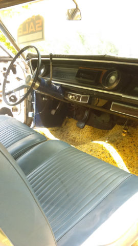 1965 Blue Chevrolet Impala Fastback