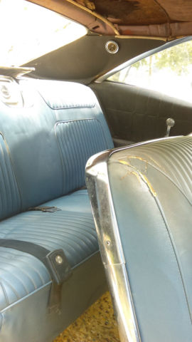 1965 Blue Chevrolet Impala Fastback