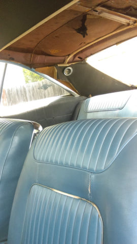 1965 Blue Chevrolet Impala Fastback