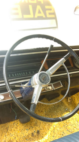 1965 Blue Chevrolet Impala Fastback