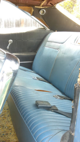 1965 Blue Chevrolet Impala Fastback