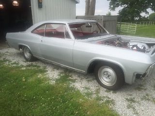 1965 Silver Chevrolet Impala Coupe