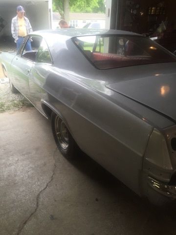 1965 Silver Chevrolet Impala Coupe