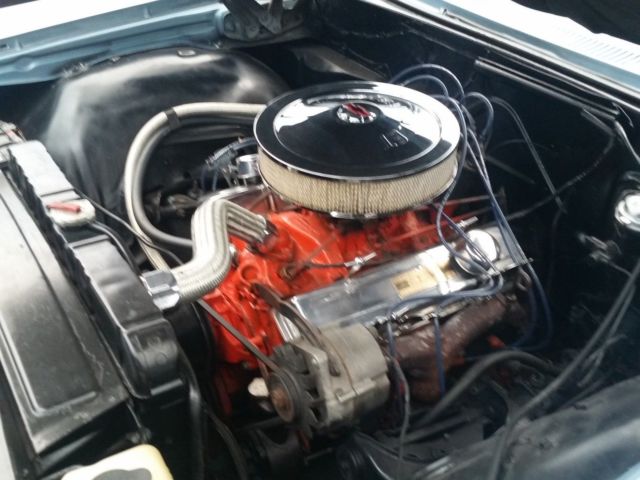 1965 Blue Chevrolet Impala Sedan