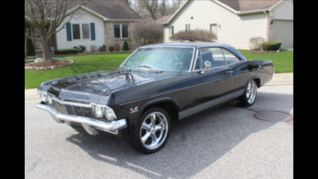 1965 Black Chevrolet Impala