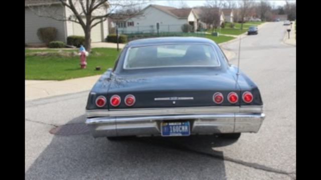 1965 Black Chevrolet Impala