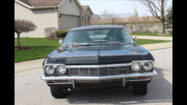 1965 Black Chevrolet Impala