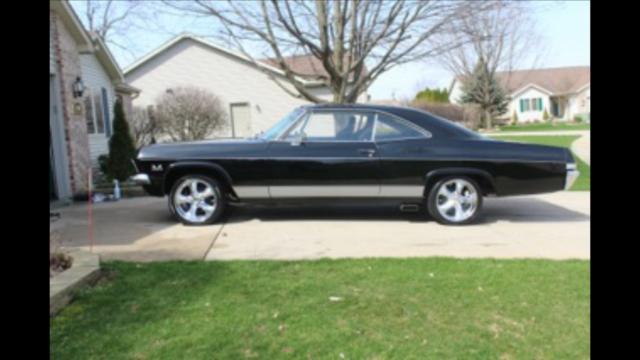 1965 Black Chevrolet Impala