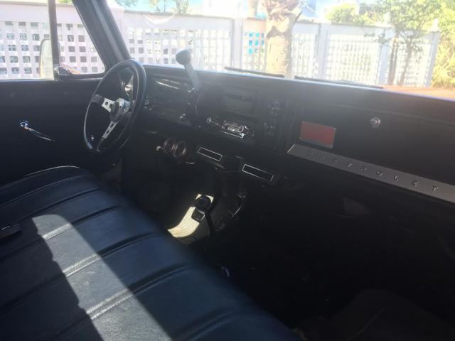 1965 Orange/Black Chevrolet C-10