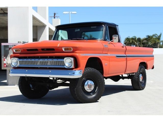 1965 Orange/Black Chevrolet C-10