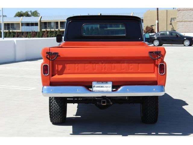 1965 Orange/Black Chevrolet C-10
