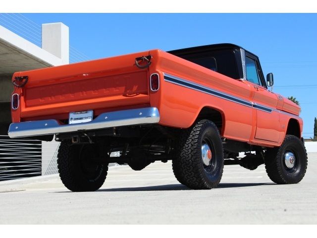 1965 Orange/Black Chevrolet C-10