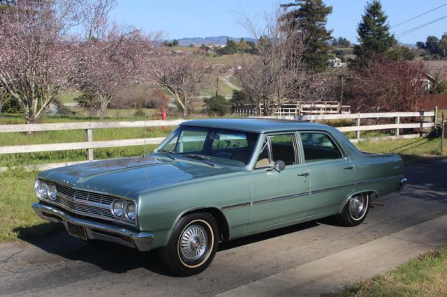 1965 Willow Green Chevrolet Chevelle Sedan