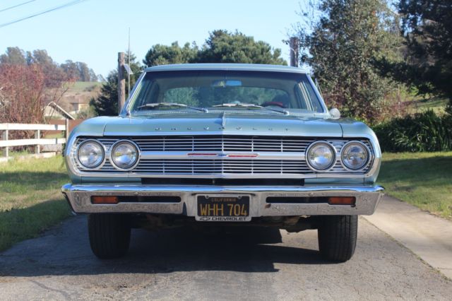 1965 Willow Green Chevrolet Chevelle Sedan