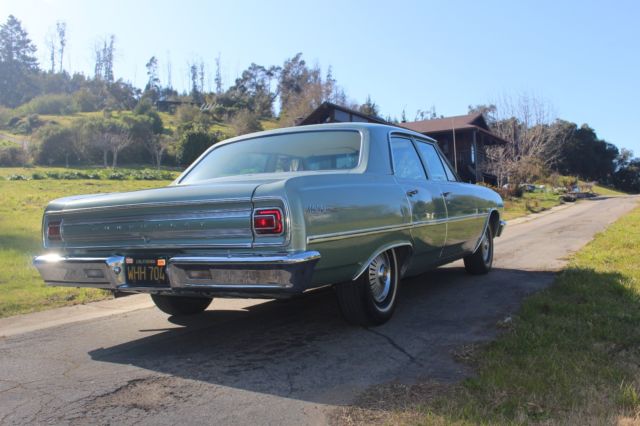 1965 Willow Green Chevrolet Chevelle Sedan