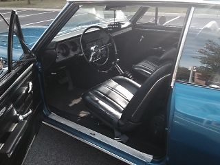 1965 Blue Chevrolet Malibu Coupe