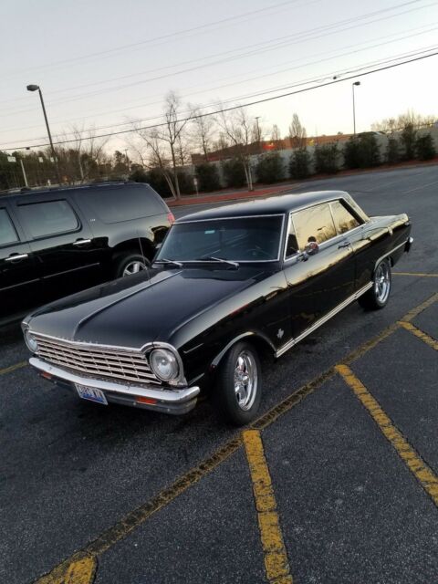 1965 Black Chevrolet Nova Coupe