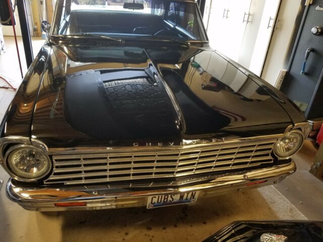 1965 Black Chevrolet Nova Coupe