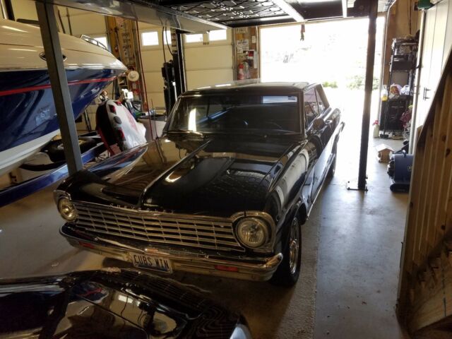 1965 Black Chevrolet Nova Coupe