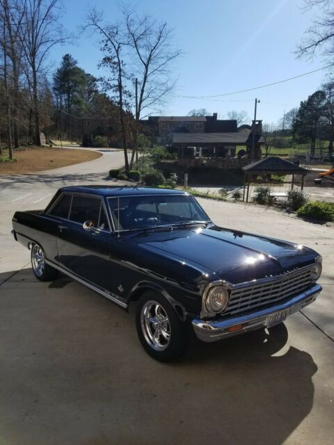 1965 Black Chevrolet Nova Coupe
